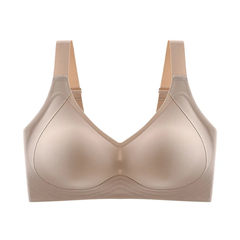 Push up Bra for Women Seamless plus Size Bras Thin Cup Wireless Bralette Sexy Brassiere Femme M-6XL
